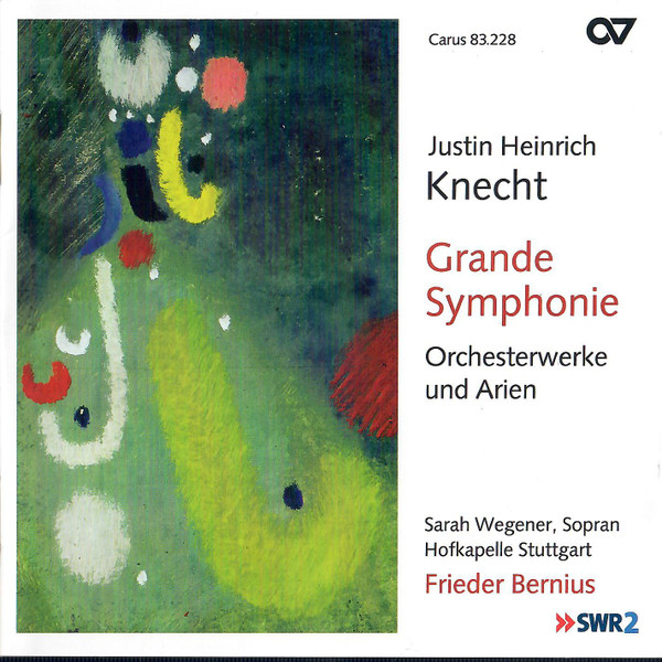 Justin Heinrich Knecht, Sarah Wegener, Hofkapelle Stuttgart, Frieder Bernius-1