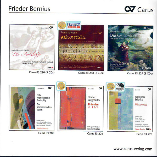 Justin Heinrich Knecht, Sarah Wegener, Hofkapelle Stuttgart, Frieder Bernius-4
