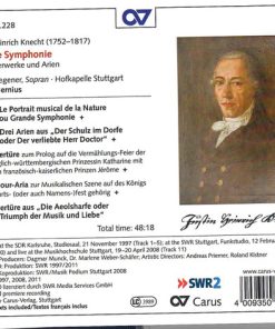 Justin Heinrich Knecht, Sarah Wegener, Hofkapelle Stuttgart, Frieder Bernius-5