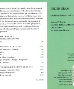 Peder Gram, The Danish Philharmonic Orchestra, Matthias Aeschbacher, Andrea Pellegrini-1