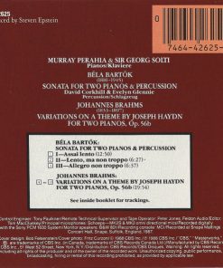 Sir Georg Solti*, Murray Perahia, Bartok* / Brahms*-2