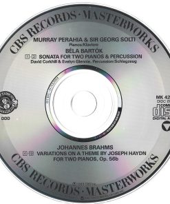 Sir Georg Solti*, Murray Perahia, Bartok* / Brahms*-3
