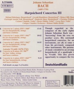 Johann Sebastian Bach - Michael Behringer, Gerald Hambitzer, Robert Hill (9), Christoph A. Noll*, Roderick Shaw, Cologne Chamber Orchestra*, Helmut Müller-Brühl-1