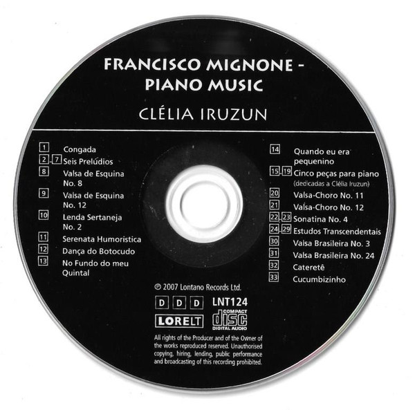 Francisco Mignone, Clélia Iruzun-2