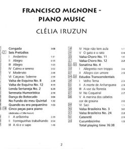 Francisco Mignone, Clélia Iruzun-3