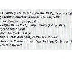 Brahms*, Fuchs*, Zemlinsky*, Johannes Moser, Paul Rivinius-1