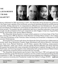 George Gershwin, Jerome Kern, Alexander String Quartet, Joan Enric Lluna-2