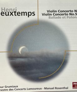 Henri Vieuxtemps - Arthur Grumiaux, Orchestre Des Concerts Lamoureux, Manuel Rosenthal-0