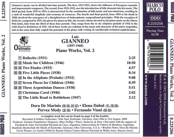 Luis Gianneo, Dora De Marinis, Elena Dabul, Pervez Mody, Fernando Viani-1