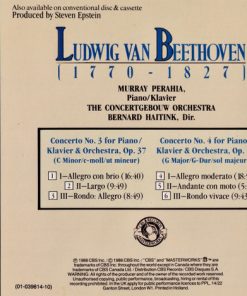 Beethoven* - Murray Perahia, Concertgebouw Orchestra*, Bernard Haitink-1