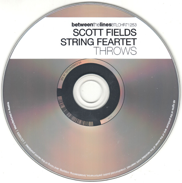 Scott Fields String Feartet - Throws (CD, Album) (Near Mint (NM or M-)) - Image 3