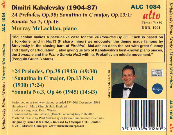 Kabalevsky*, Murray McLachlan-2