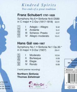 Franz Schubert, Hans Gal, Thomas Zehetmair, Northern Sinfonia-1