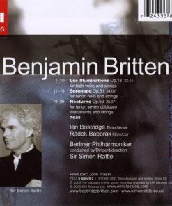 Britten* - Ian Bostridge, Radek Baborák, Berliner Philharmoniker, Simon Rattle*-2