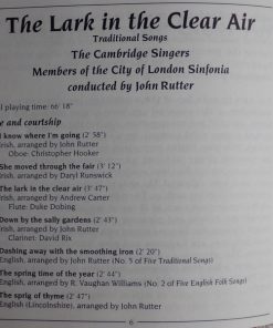 The Cambridge Singers With Members Of The City Of London Sinfonia Directed By John Rutter-5
