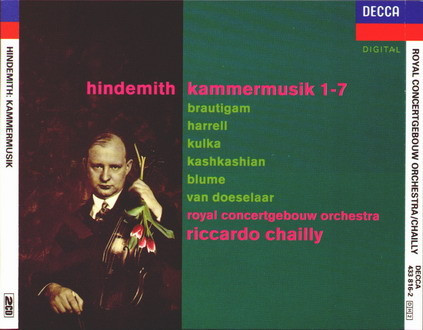Hindemith*, Brautigam* - Harrell*, Kulka*, Kashkashian*, Blume*, Van Doeselaar*, Royal Concertgebouw Orchestra*, Riccardo Chailly-0