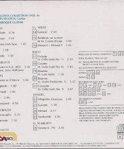 Andrés Segovia - Purcell*, Scarlatti*, Handel*, Frescobaldi*-3