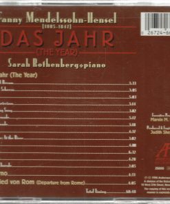Fanny Mendelssohn Hensel - Sarah Rothenberg-1
