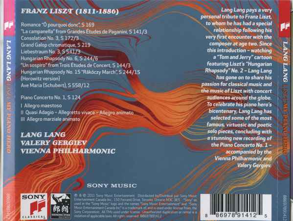 Lang Lang, Franz Liszt, Valery Gergiev, Wiener Philharmoniker-1