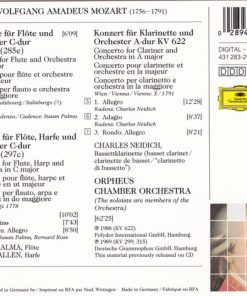 Wolfgang Amadeus Mozart - Susan Palma • Nancy Allen (2) • Charles Neidich • Orpheus Chamber Orchestra-1