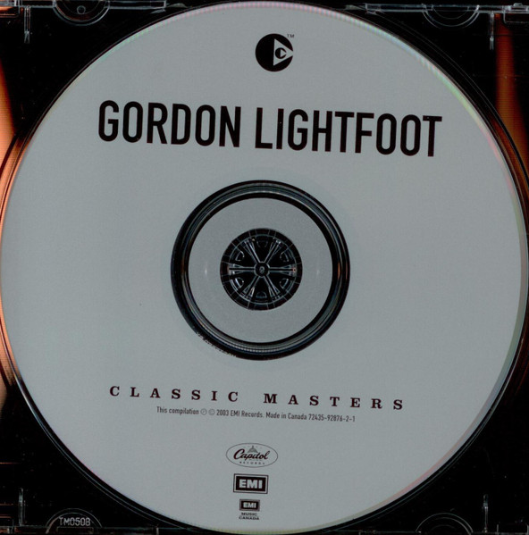 Gordon Lightfoot - Classic Masters (CD, Comp, Copy Prot.) (Mint (M)) - Image 3