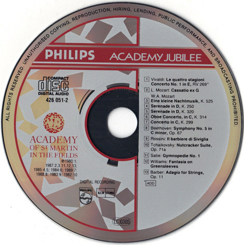 The Academy Of St. Martin-in-the-Fields, Sir Neville Marriner, Iona Brown-4