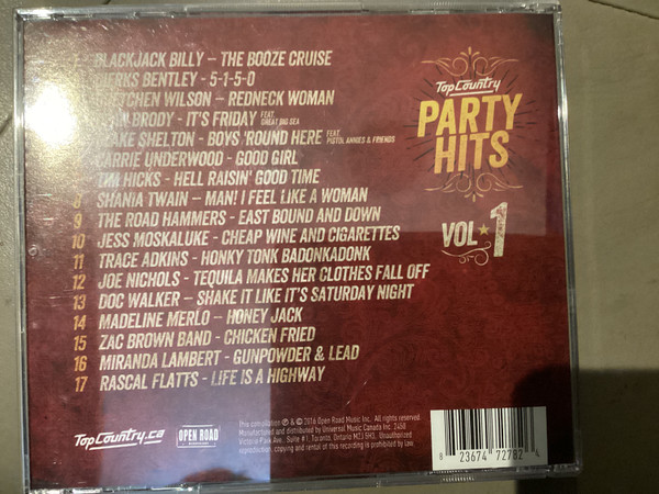 Multiple (3) - Top Country Party Hits Vol 1 (CD-ROM) (Mint (M)) - Image 4