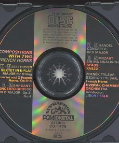 Beethoven*, Mozart*, Handel*, Barsanti*, Zdeněk* & Bedřich Tylšar, Dvořák Chamber Orchestra, Libor Pešek-2