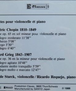 Chopin*, Grieg*, Claude Starck, Ricardo Requejo-1