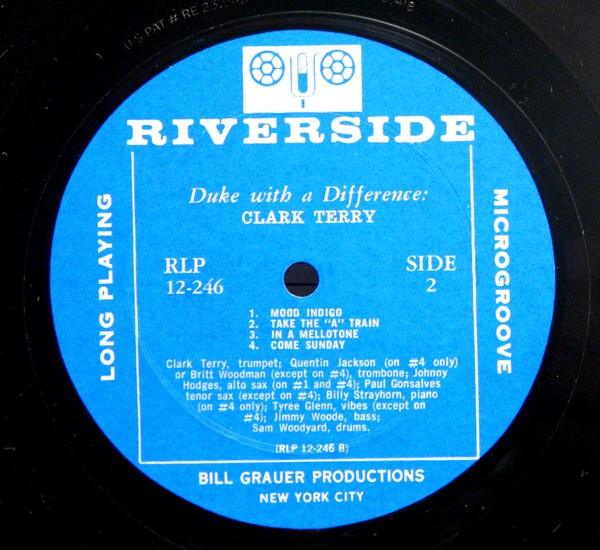 Clark Terry - Duke With A Difference (LP, Mono) (Near Mint (NM or M-)) - Image 4