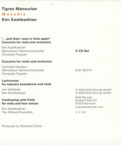 Tigran Mansurian - Kim Kashkashian-1