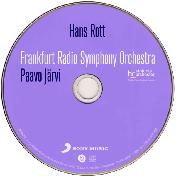 Hans Rott, Paavo Järvi, Frankfurt Radio Symphony Orchestra*-2