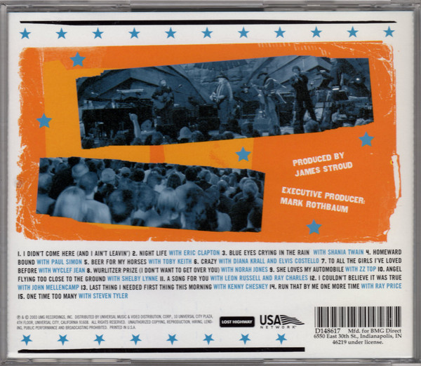 Willie Nelson & Friends* - Live And Kickin' (CD, Album, Club) (Mint (M)) - Image 2