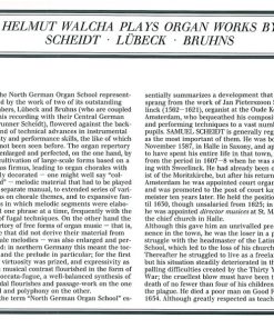 Lübeck* • Bruhns* • Scheidt*, Helmut Walcha-4