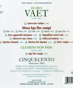 Vaet* / Cinquecento Renaissance Vokal*-1