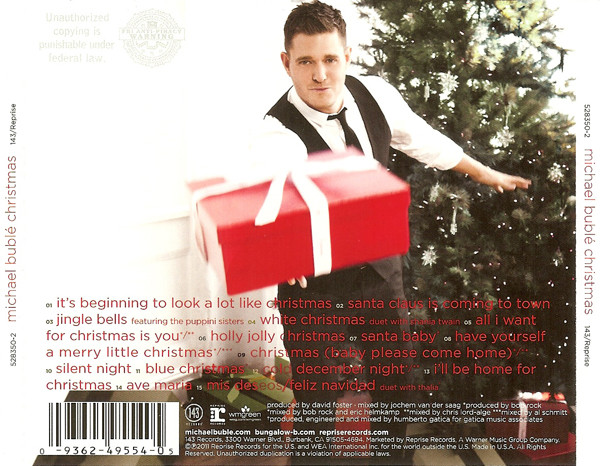 Michael Bublé - Christmas (CD, Album) (Mint (M)) - Image 2