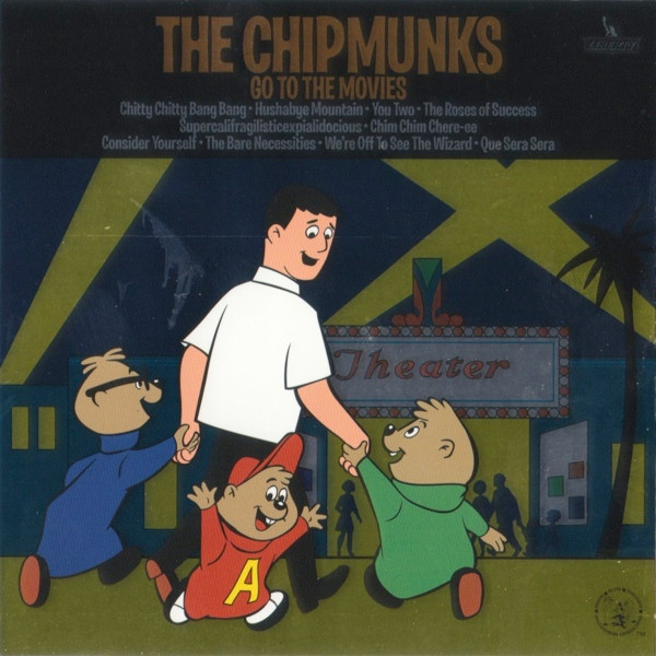 The Chipmunks - The Chipmunks Go To The Movies (CD, Album, RE) (Mint (M))