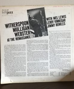 Witherspoon*, Mulligan*, Webster* With Mel Lewis, Leroy Vinnegar, Jimmy Rowles-3