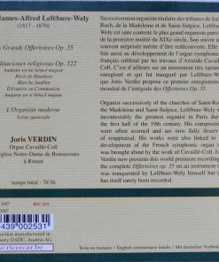 Louis James Alfred Lefébure-Wely*, Joris Verdin-1