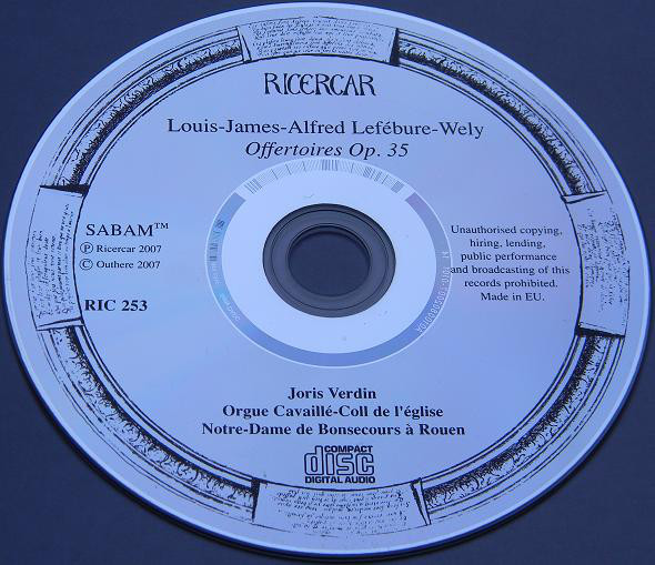 Louis James Alfred Lefébure-Wely*, Joris Verdin-2