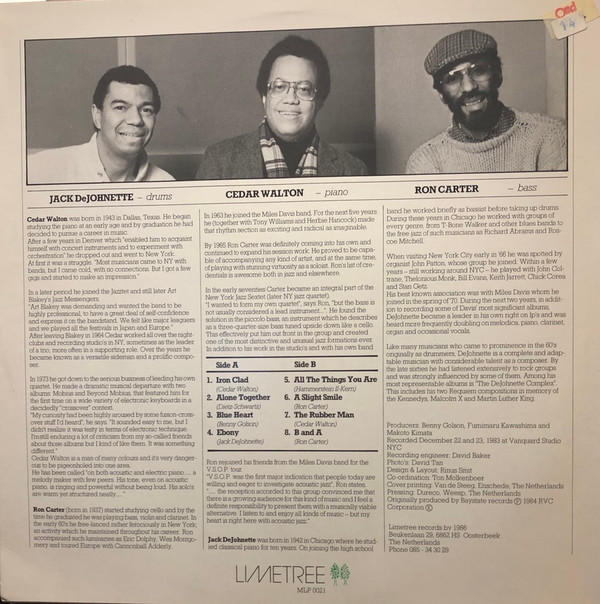 Cedar Walton, Ron Carter, Jack DeJohnette-1