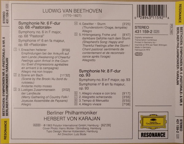 Ludwig Van Beethoven - Herbert Von Karajan, Berliner Philharmoniker-1