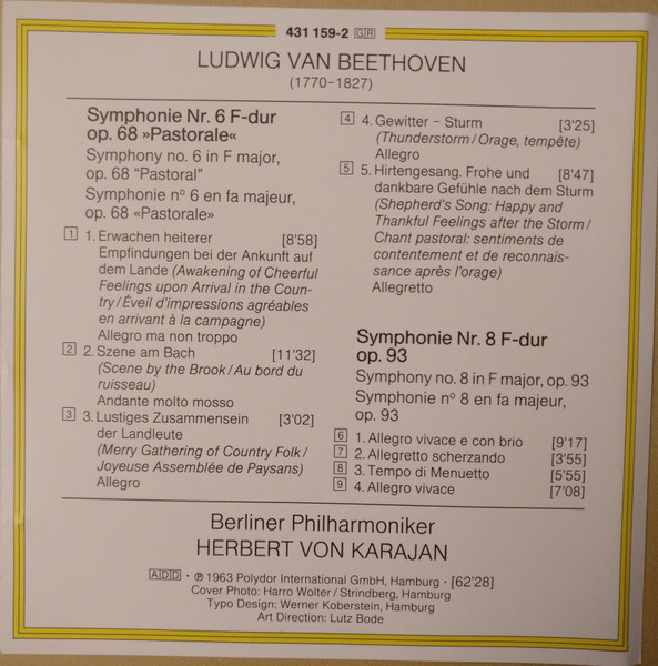 Ludwig Van Beethoven - Herbert Von Karajan, Berliner Philharmoniker-3