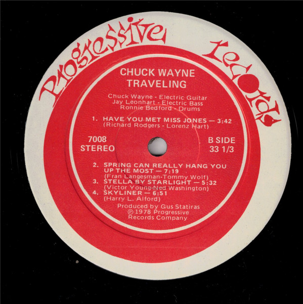 Chuck Wayne Trio* And Quartet*-4