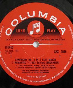 Bruckner*, Otto Klemperer, The Philharmonia Orchestra*-3