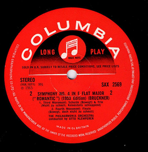 Bruckner*, Otto Klemperer, The Philharmonia Orchestra*-4