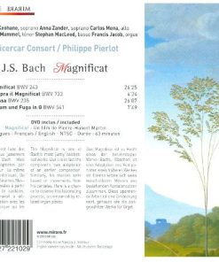 Johann Sebastian Bach / Maria Keohane, Anna Zander, Carlos Mena (2), Hans Jörg Mammel, Stephan Macleod, Francis Jacob, Ricercar Consort, Philippe Pierlot (2)-1