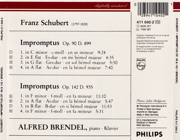 Schubert* - Alfred Brendel-1