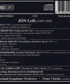Jón Leifs / Iceland Symphony Orchestra, Osmo Vänskä-1