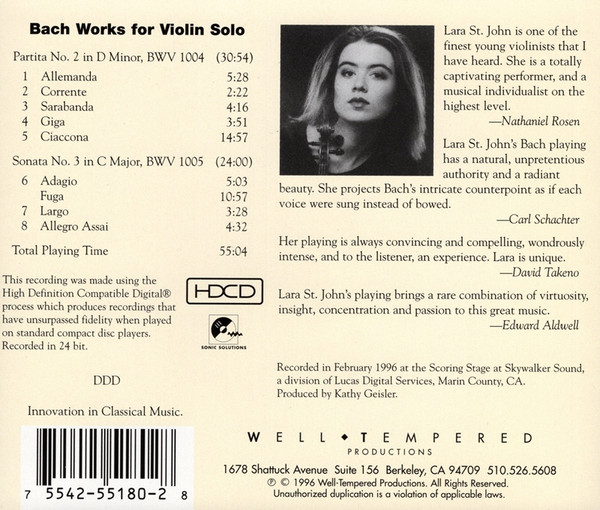 Bach* - Lara St. John-1
